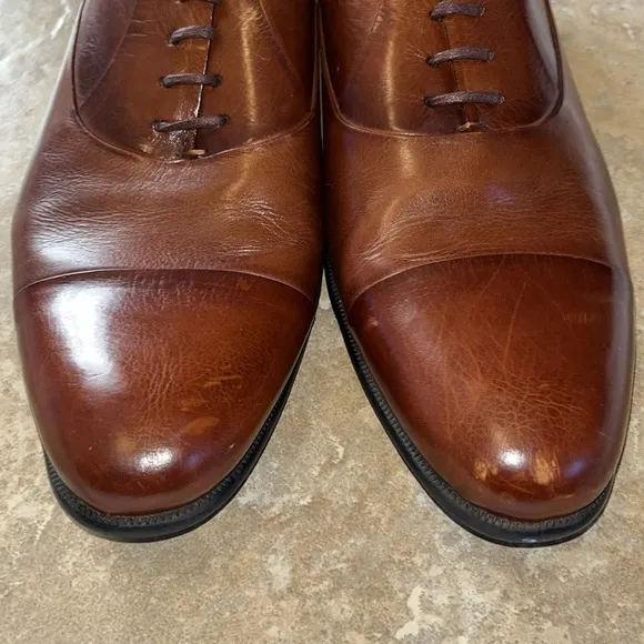 Kenneth Cole Command chief, 12 medium leather cognac, shoes