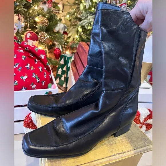 Kenneth Cole New York men’s size 8 leather boots