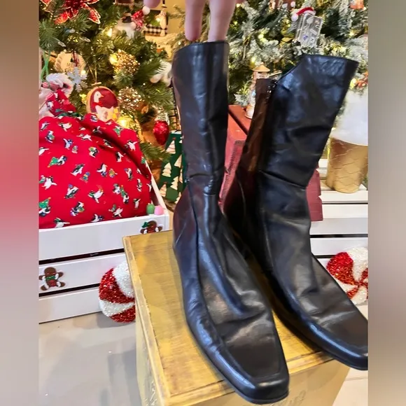 Kenneth Cole New York men’s size 8 leather boots
