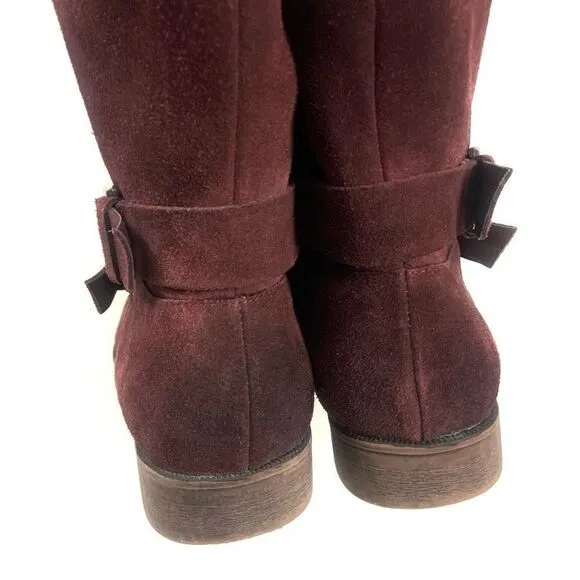 KENNETH COLE Suede Pull On Boots