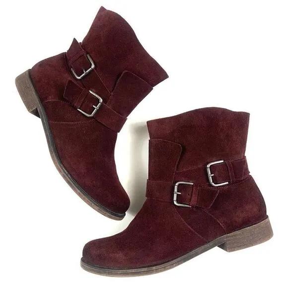 KENNETH COLE Suede Pull On Boots