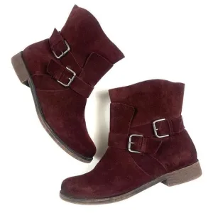 KENNETH COLE Suede Pull On Boots