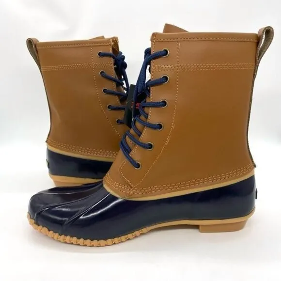 Khombu Womens Clarissa Leather Waterproof Winter Boots
