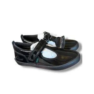 Kickers Patent T strap Leather Mary Jane School Uniform Shoes Black Size 24 8 US