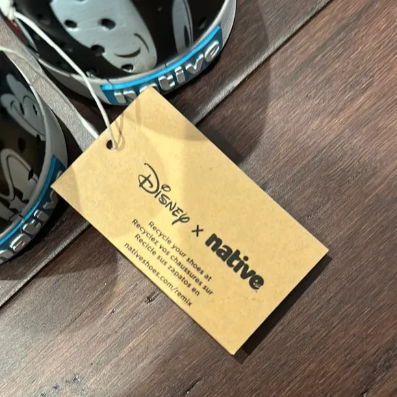 Kids Disney Mickey Slip-On Native brand Shoes