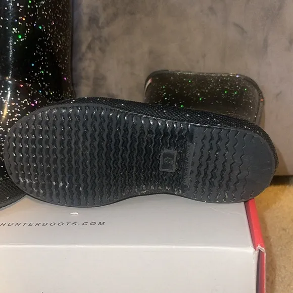 Kids First Giant Glitter Hunter Rain Boots