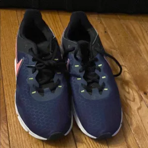 Kids' Navy and Pink Athletic Shoes