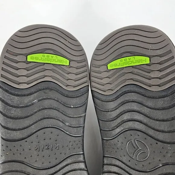 Kizik Slip-On Sneakers Shoes Men 10.5 Women 12 Gray Mesh Light Comfort Walking