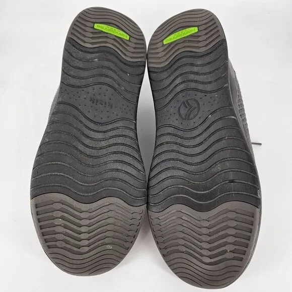 Kizik Slip-On Sneakers Shoes Men 10.5 Women 12 Gray Mesh Light Comfort Walking