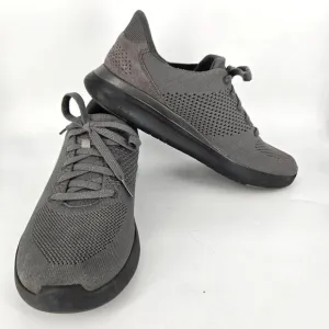 Kizik Slip-On Sneakers Shoes Men 10.5 Women 12 Gray Mesh Light Comfort Walking