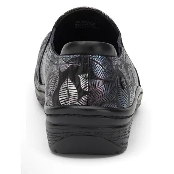 Klogs Footwear Moxy Womens 9‎ Shoes Blue Purple Leaves New