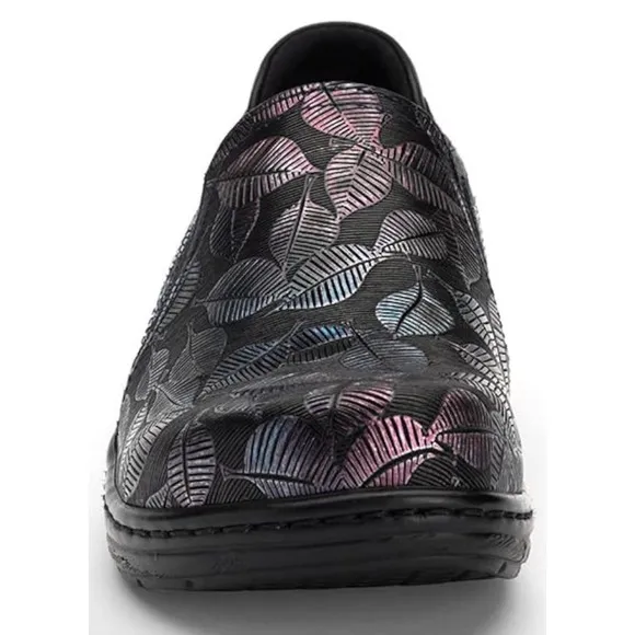 Klogs Footwear Moxy Womens 9‎ Shoes Blue Purple Leaves New