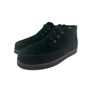 Koolaburra by UGG Men's Asaiah Chukka Boots US 10 Black Leather Suede Soft Boot