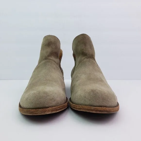 Kork Ease Ryder Womens Size 9.5 Tan Taupe Suede Ankle Bootie Boots K53517