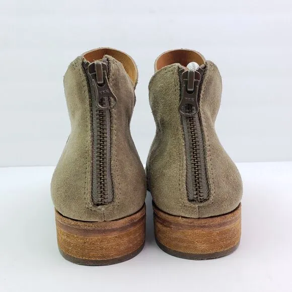 Kork Ease Ryder Womens Size 9.5 Tan Taupe Suede Ankle Bootie Boots K53517
