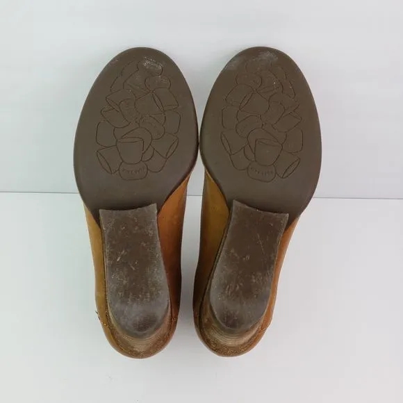 Kork Ease Womens Size 7.5 Verdelet Brown Leather Wedge Ankle Bootie Shoes K48816