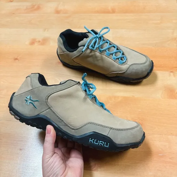 Kuru Light Brown Chicane Supportive Versatile Outdoor Shoe Womens Size 11