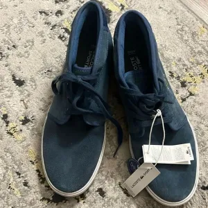 Lacoste blue suede ampthill ortholite sneakers men