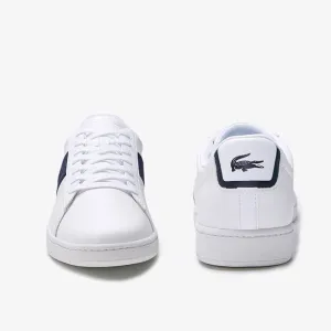 LACOSTE CARNABY EVO PIGMENTED LEATHER SNEAKERS