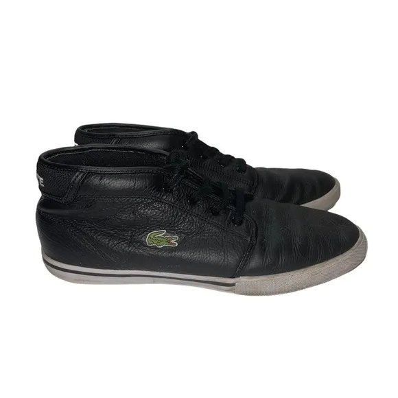 Lacoste Man Leather Boots Size 9.5