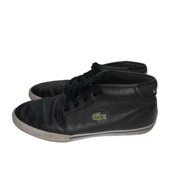 Lacoste Man Leather Boots Size 9.5