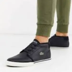 Lacoste Man Leather Boots Size 9.5