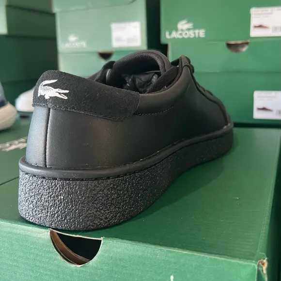 Lacoste Men's Black Sneakers