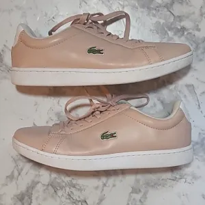 Lacoste Sneakers Shoes Pink Hydez Genuine Leather