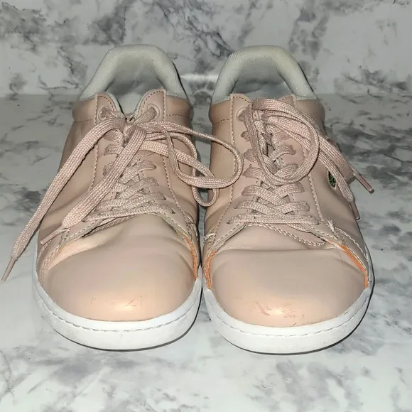 Lacoste Sneakers Shoes Pink Hydez Genuine Leather