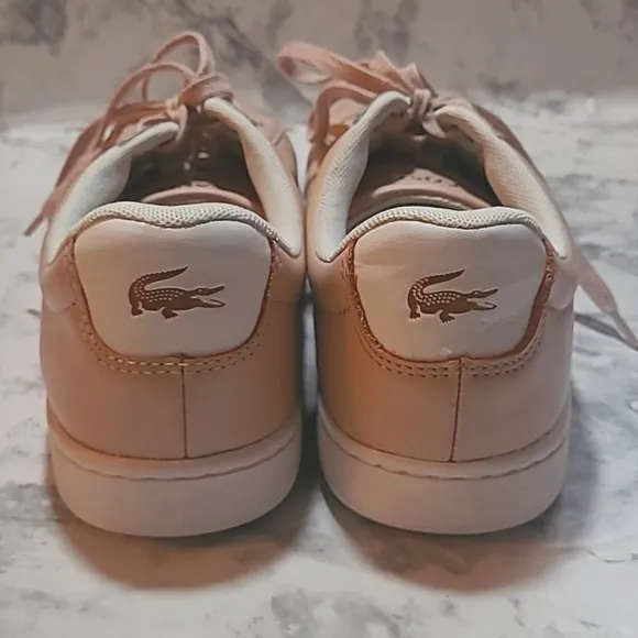 Lacoste Sneakers Shoes Pink Hydez Genuine Leather