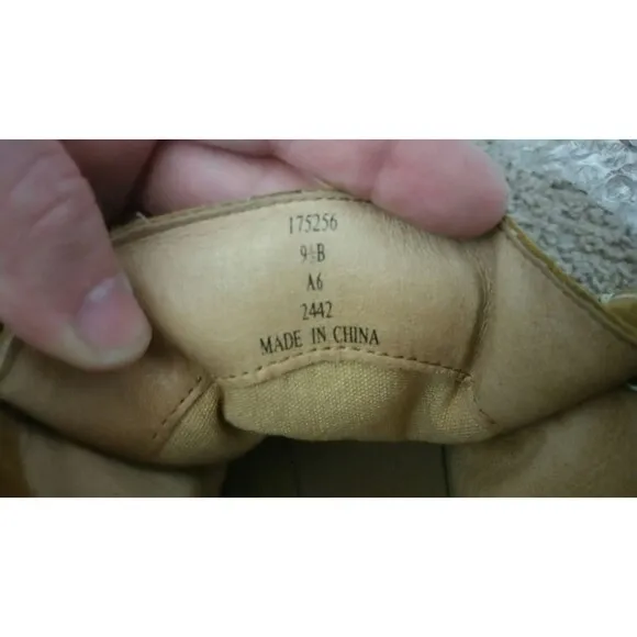 Lands end moccassin boots