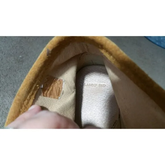 Lands end moccassin boots