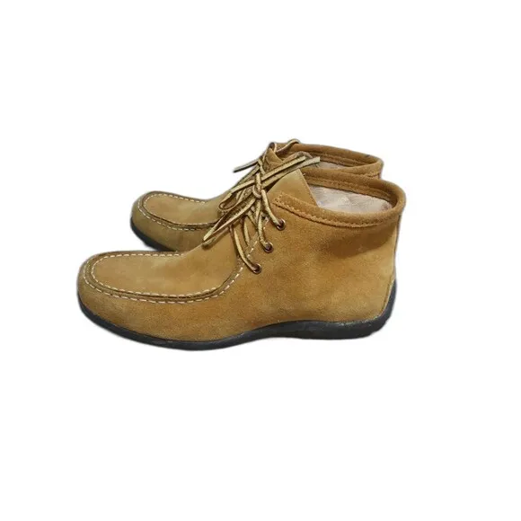 Lands end moccassin boots