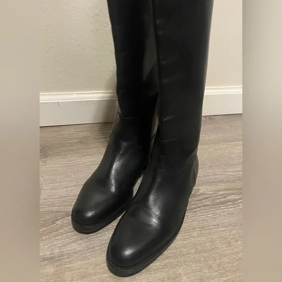 Lauren Ralph Lauren Justine Tall Leather Riding Boots