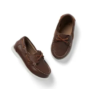 LEATHER BOAT SHOE