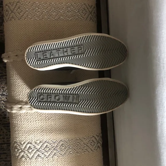 Leather Crown Sneakers