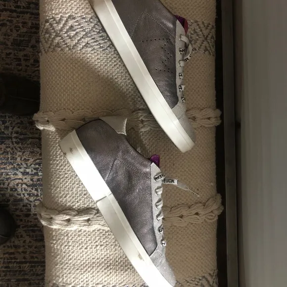 Leather Crown Sneakers