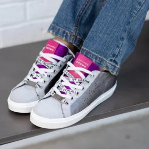 Leather Crown Sneakers
