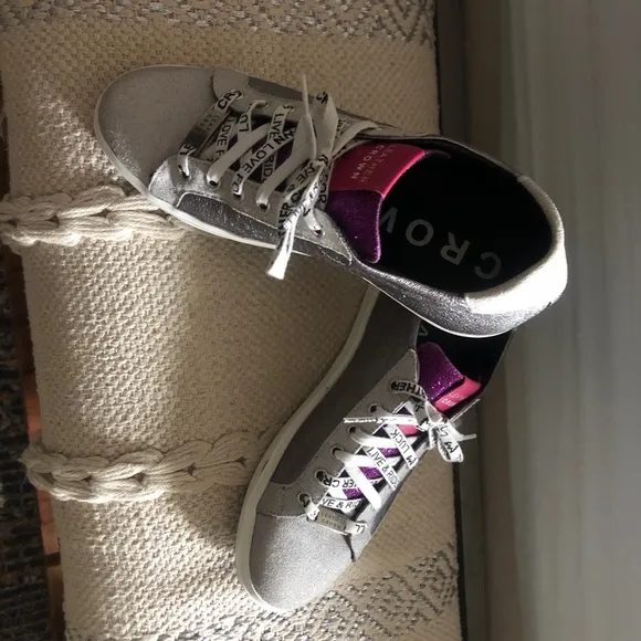 Leather Crown Sneakers