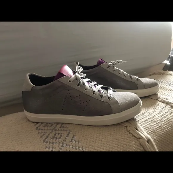 Leather Crown Sneakers