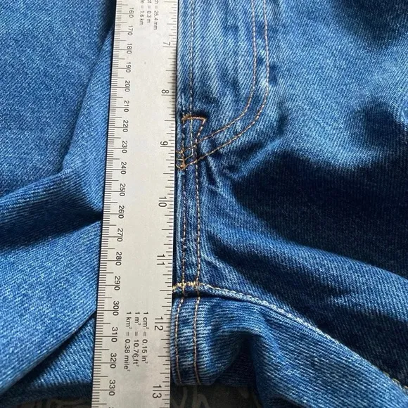 Levi’s Jeans 551z 1961 Men's 32x30 Big E Red Tab Straight Leg Medium Wash Blue