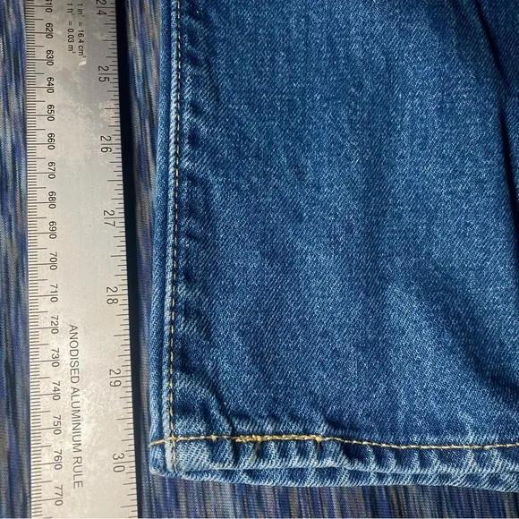 Levi’s Jeans 551z 1961 Men's 32x30 Big E Red Tab Straight Leg Medium Wash Blue