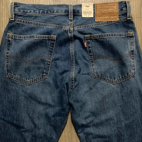 Levi’s Jeans 551z 1961 Men's 32x30 Big E Red Tab Straight Leg Medium Wash Blue