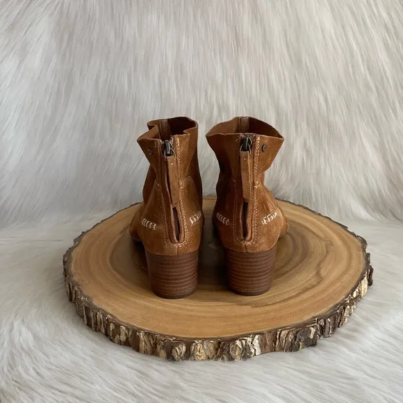 LIKE NEW UGG Bandara suede block heel ankle boots