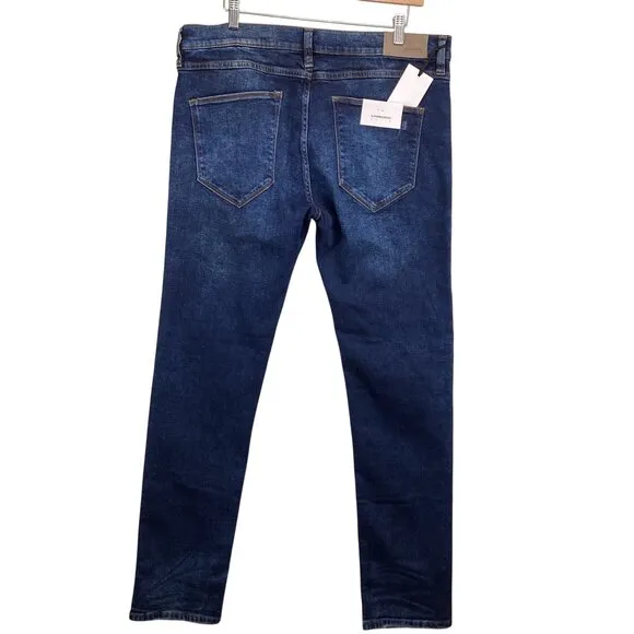 Lindbergh Mens London Slim Fit Jeans Size 36x34‎ NWT 36 x 34 Distressed Denim