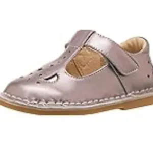 Live &amp; Luca Mae Metallic Silver Bronze Mary Jane Sz 11