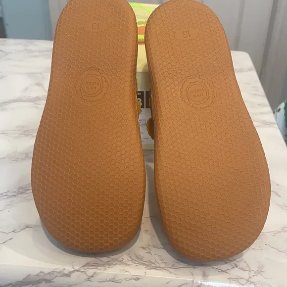 Livie and Luca Ruche Butterscotch Mary Jane Shoes