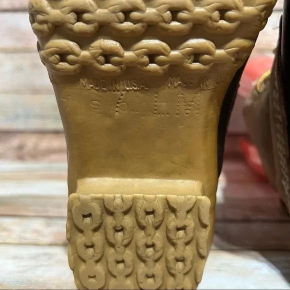 L.L. Bean Brown Leather Duck Boots