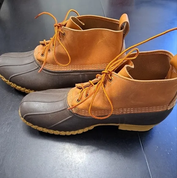 L.L.Bean Men's Maine Duck Boots   Size 14W