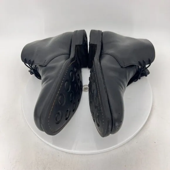 Loake 1880 Men Size 8.5 Black Leather Classic Lace Up Ankle Chukka Boot